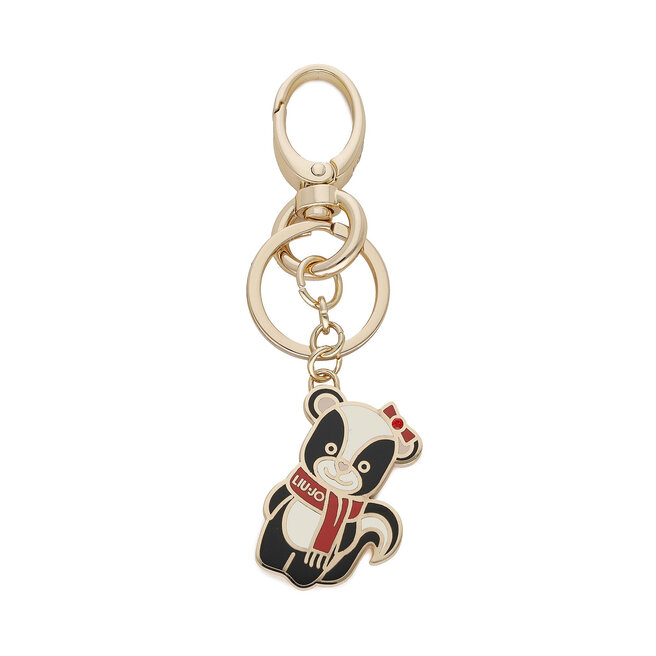Liu Jo Μπρελόκ Liu Jo Key Ring Skunk NF2190 A0001 Black/White 03Q54