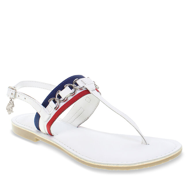 U.S. Polo Assn. Sandalen U.S. Polo Assn. Linda LINDA002 WHI-RED01