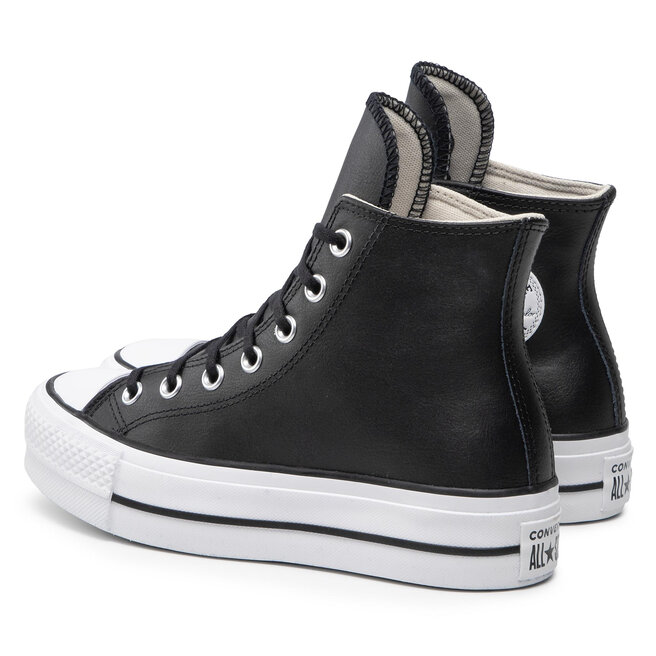 Converse Ctas Lift Hi 561675C Black/Black/White • Www.zapatos.es