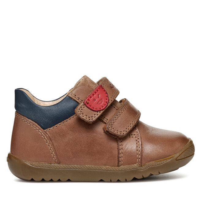 Sneakersy Geox B Macchia Boy B254NB 0CL22 - Brązowy