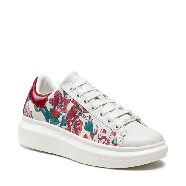 guess floral trainers