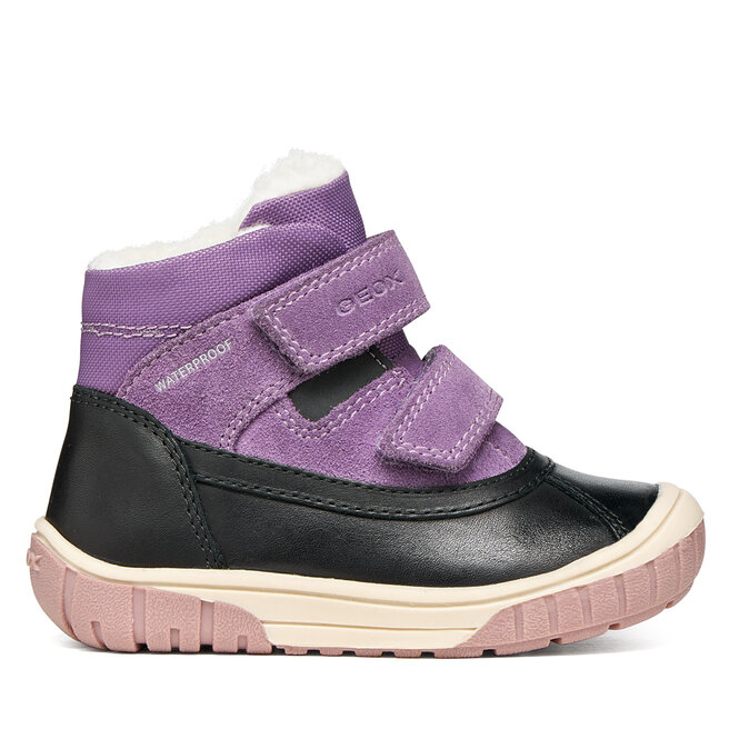Kozaki Geox B Omar Girl Wpf B462LC 04322 C9B8J M Czarny