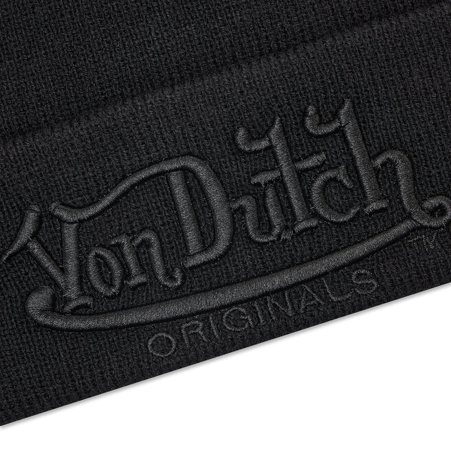 Von Dutch Mütze Von Dutch Beanie Flint 7050113 Black
