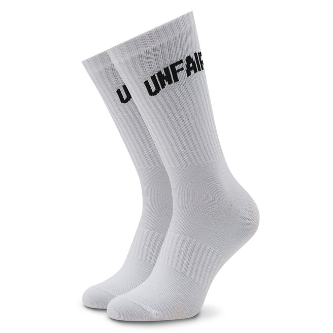 Unfair Athletics Set de 3 perechi de șosete medii unisex Unfair Athletics Curved UNFR22-165 White