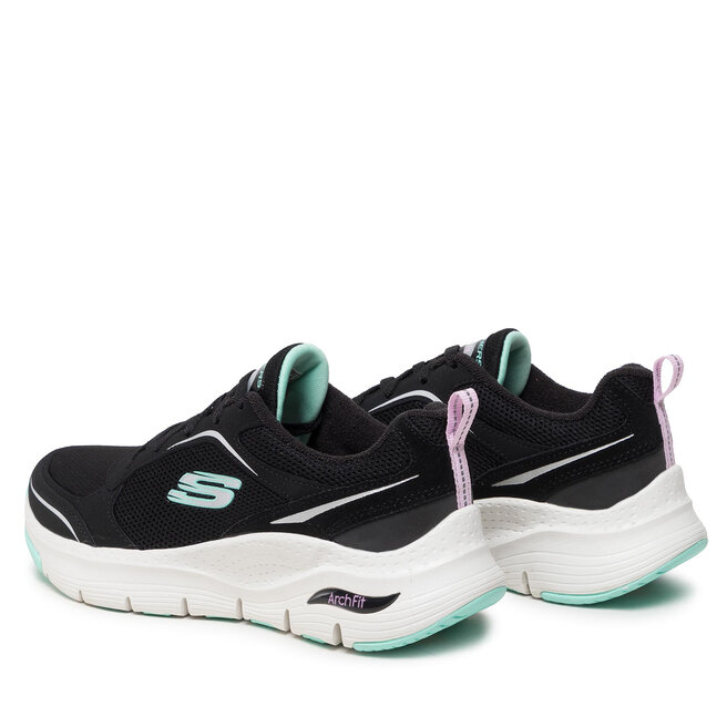 Skechers Boty Skechers Gentle Stride 149413/BKMN Black/Mint