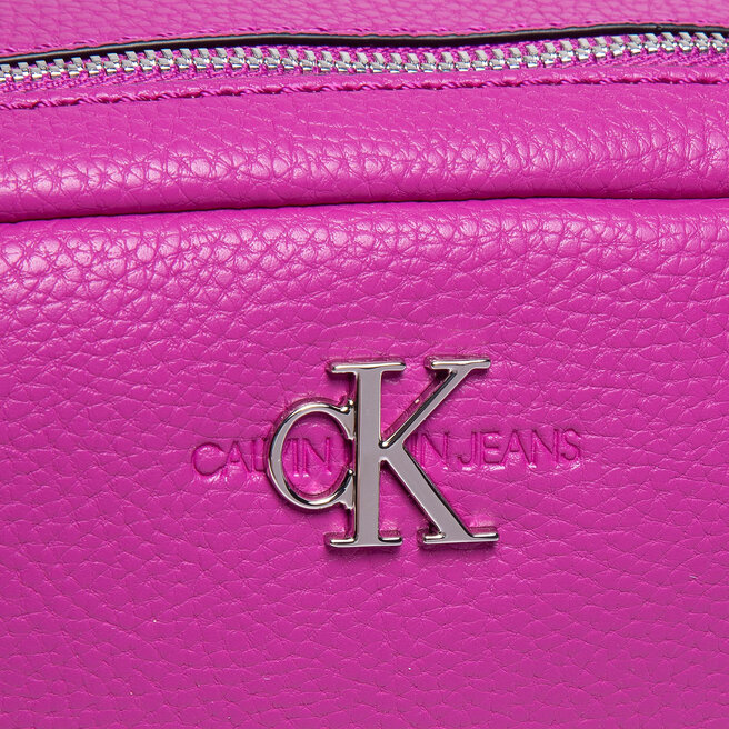 Torebka Calvin Klein Double Zip Crossbody K60K607479 Różowy eobuwie