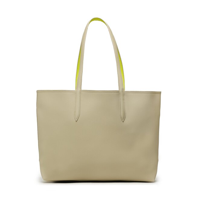Lacoste Geantă Lacoste Shopping Bag NF2142AA Brindille Jaune Elec L50