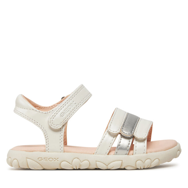 Sandały Geox J Sandal Haiti Girl J458ZD 000NF - M Biały