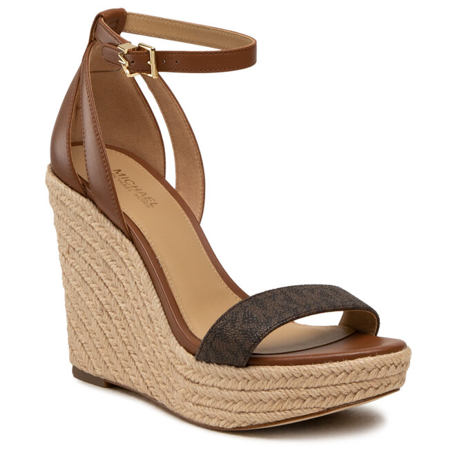 Εσπαντρίγιες MICHAEL Michael Kors Kimberly Wedge 40S1KBHS6L Brn/Luggage