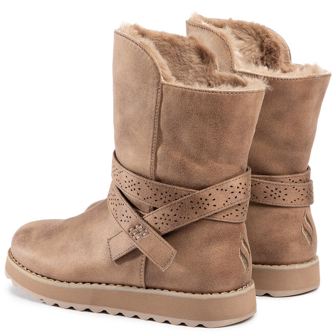 Skechers Botine Skechers Night Peaks 167116/TPE Taupe