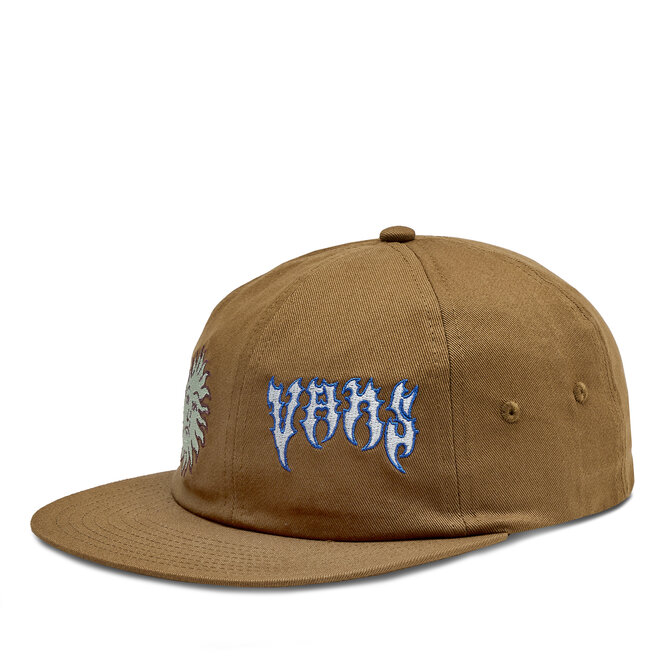 Czapka z daszkiem Vans Sunface Jockey - Brązowy
