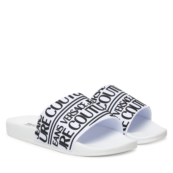 Klapki Versace Jeans Couture 80YA3SQ1 Biały -