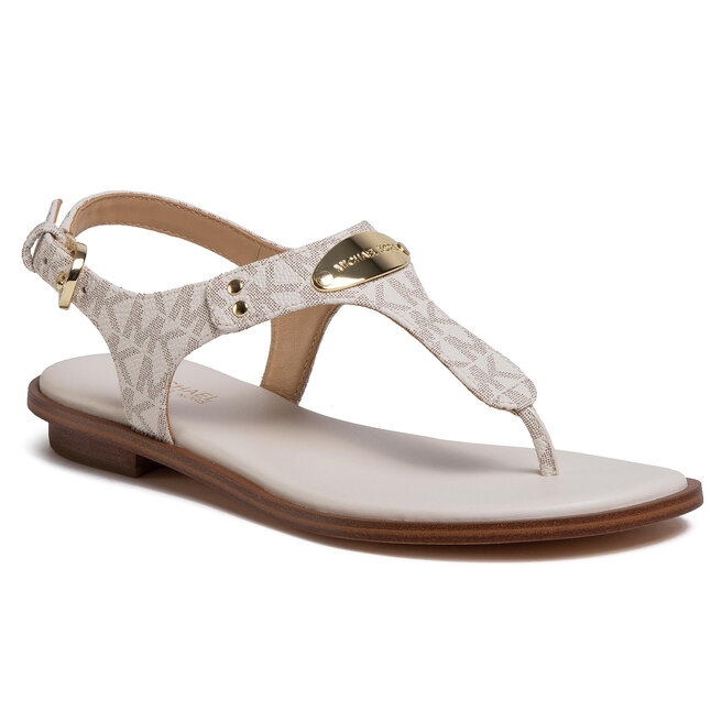Sandale MICHAEL Michael Kors Mini Mk Logo 40R5MKFA1B Vanilla