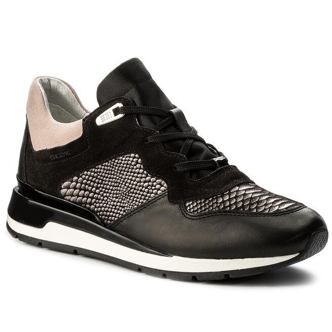 Sneakers Geox D Shahira B 085DC C9999 Black • Www.zapatos.es