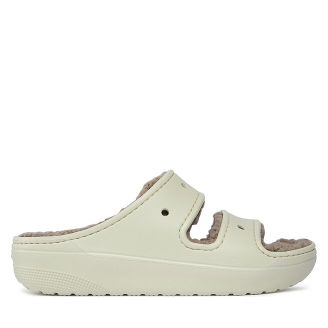Klapki Crocs Crocs Classic Cozzy Sandal - Beżowy