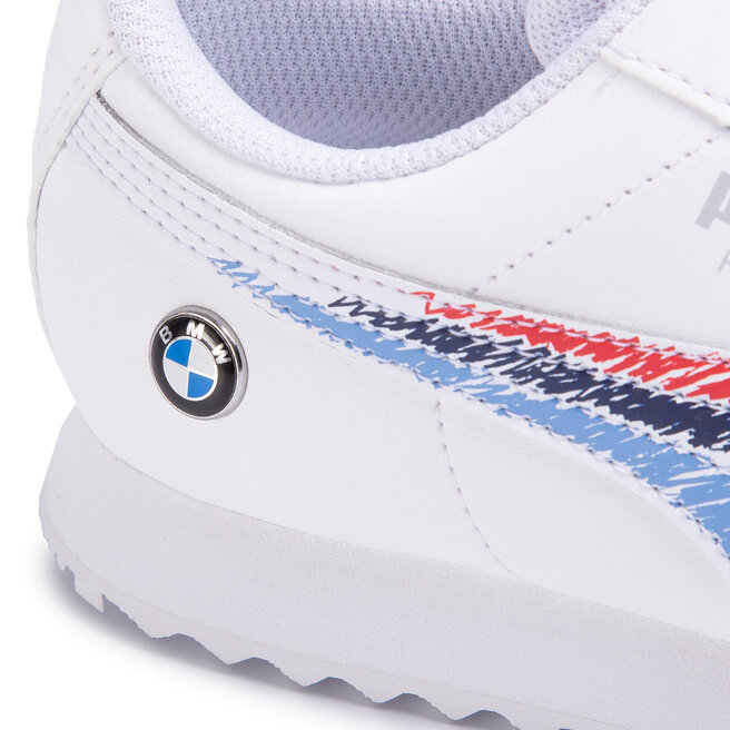 Laisvalaikio batai Puma Bmw Mms Roma Jr 339982 02 Puma White/Puma White •  Www.eavalyne.lt