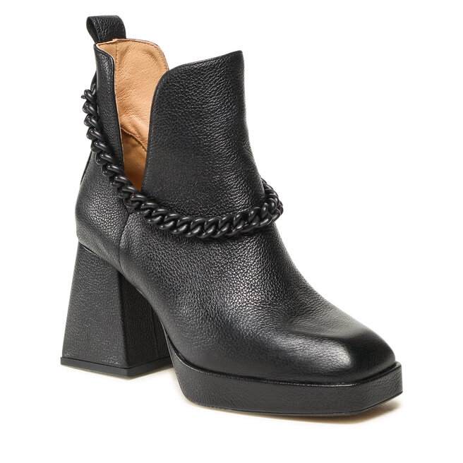 Botine Karino 4455/126-P Czarny/Lico