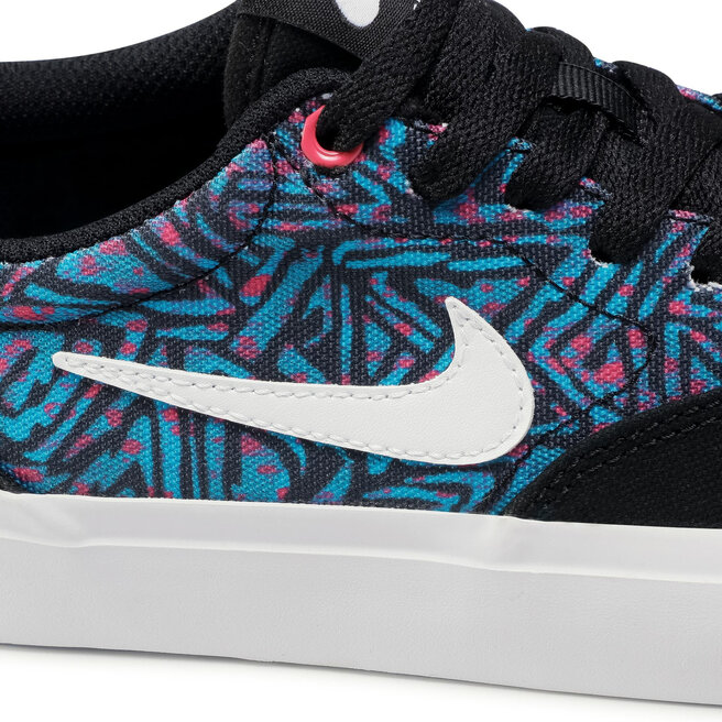 Batai Nike Sb Charge Cnvs Prm (Gs) CT5800 002 Black/White/Laser Blue •  Www.eavalyne.lt