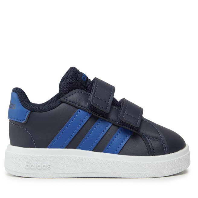 adidas Pantofi adidas Grand Court Lifestyle Hook and Loop Shoes IG2557 Legink/Royblu/Ftwwht