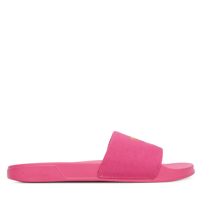 Klapki Calvin Klein Essential Slide Pride Cv Wn HW0HW03297 Różowy -