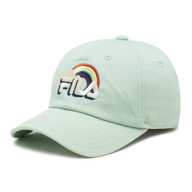 Czapka z daszkiem Fila Butuan Rainbow Kid Dad Cap - Zielony