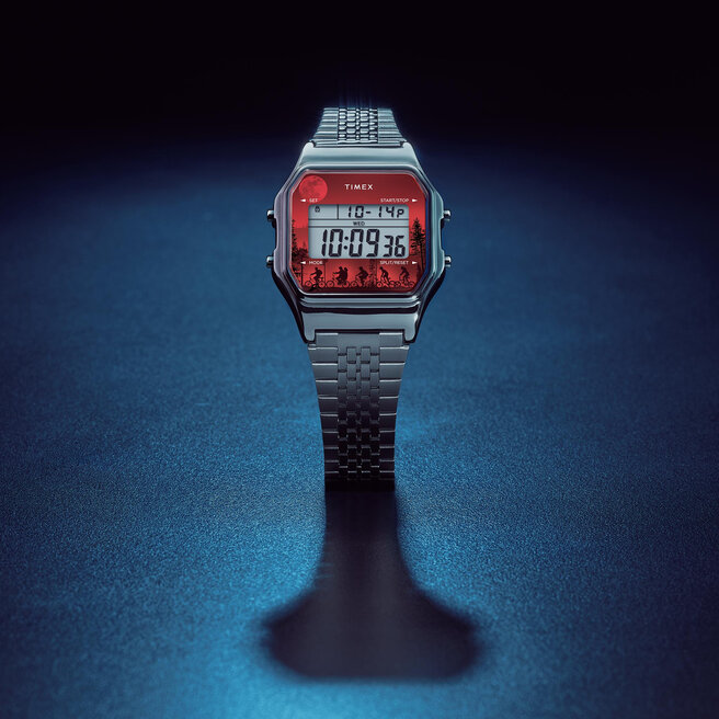Timex Reloj Timex Stranger Things Timex 80 TW2V50900 Red/Silver