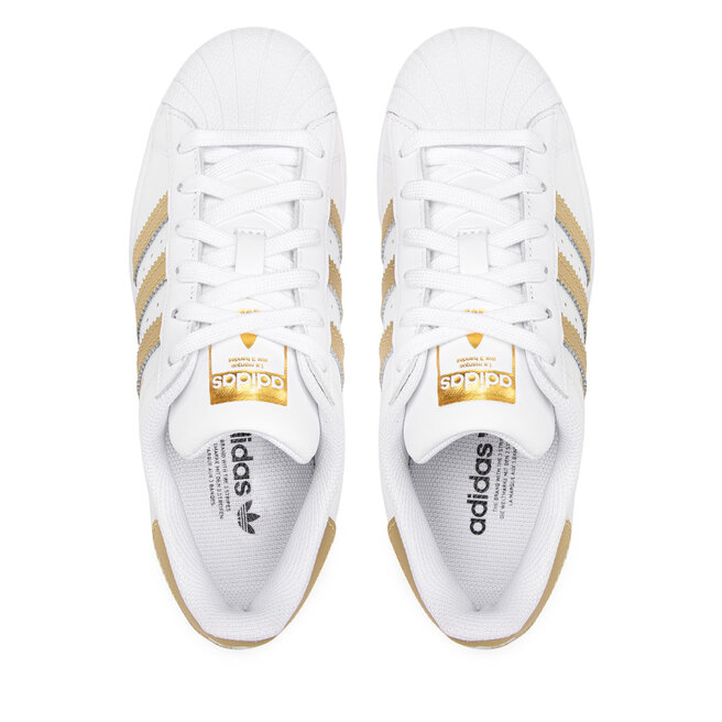 adidas Pantofi adidas Superstar W FX7483 Ftwwht/Goldmt/Ftwwht