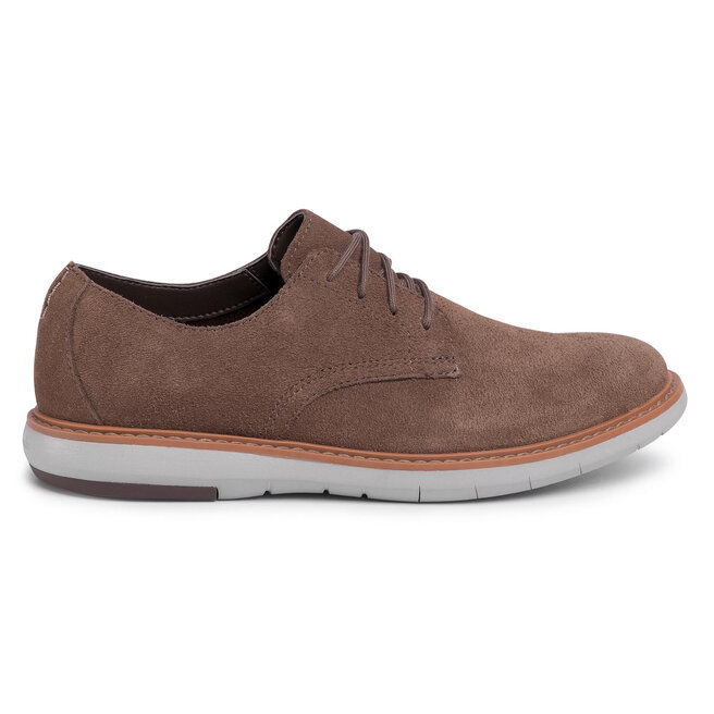 Chaussures basses Clarks Draper Lace 261496357 Olive Suede