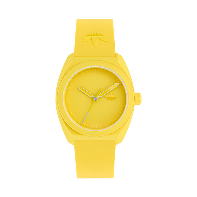 Ρολόι adidas Originals Project Three AOST24054 Κίτρινο