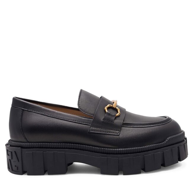 Loafersy Gino Rossi 4067 Czarny - kobiece
