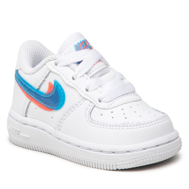 Nike air force sale 1 white/blue hero/bright crimson