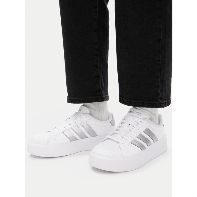 Sneakersy adidas Streettalk Bold KJ3857 Biały