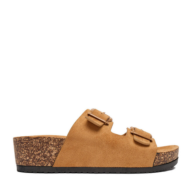 Klapki JENNY CEO-WYL1910-3 Brązowy -