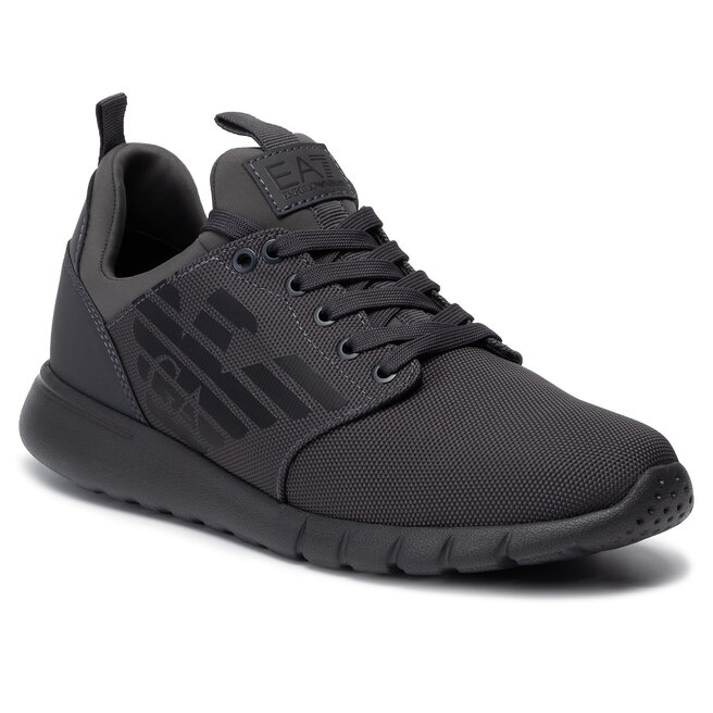 Sneakers EA7 Emporio Armani X8X007 XK008 A713 Asphalt/Black | chaussures.fr