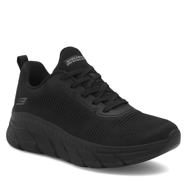 Sneakersy Skechers 117385 BBK Czarny - kobiece