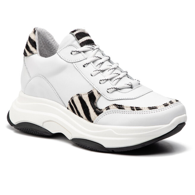 Sneakers Steve SM11000314-03001-WZEB White/Zebra | chaussures.fr