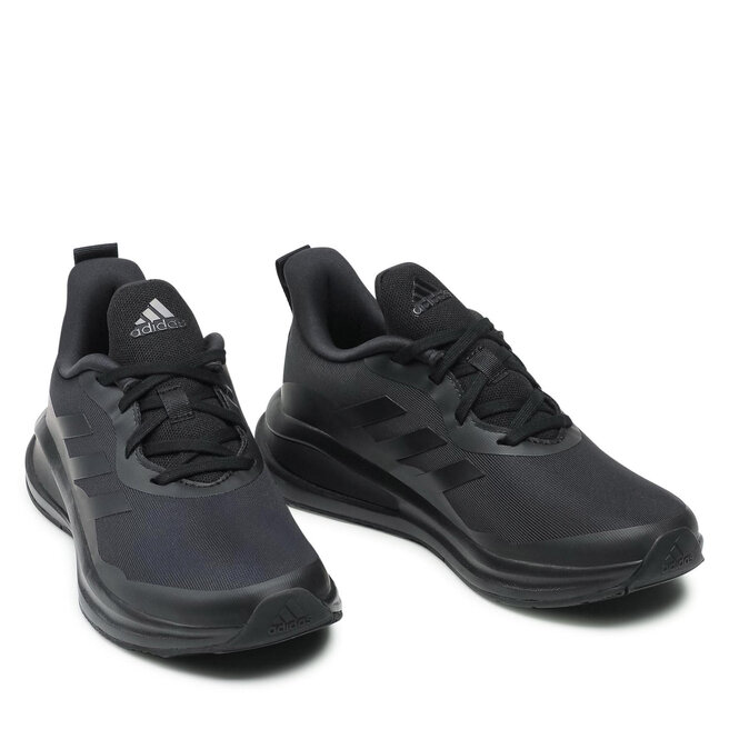 adidas Topánky adidas FortaRun K GZ0200 Core Black/Core Black/Core Black