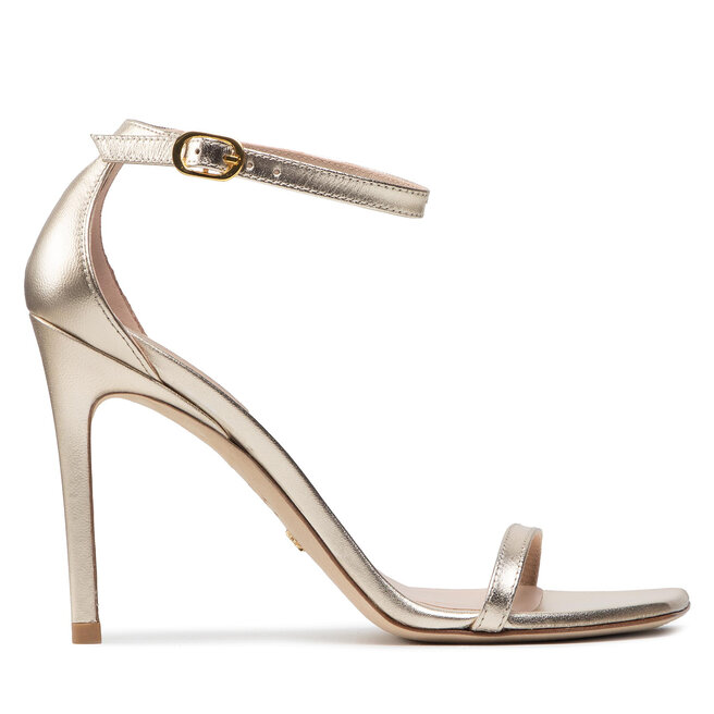 Stuart Weitzman Sandalen Stuart Weitzman Nudistcurve 100Sanda SA178 Platino