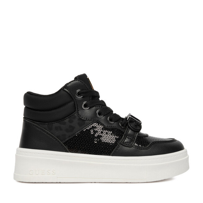 Sneakersy Guess CEOWB-AVO-357-05 Czarny - dziewczęce