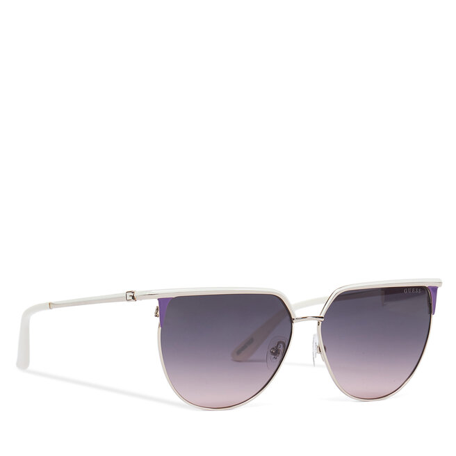 Okulary przeciwsłoneczne Guess - Biały