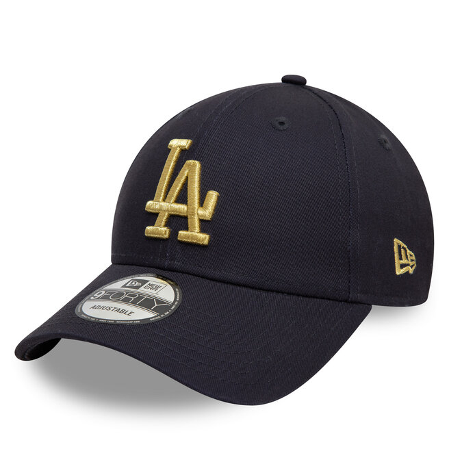 Czapka z daszkiem New Era LA Dodgers Metallic 9FORTY - Granatowy