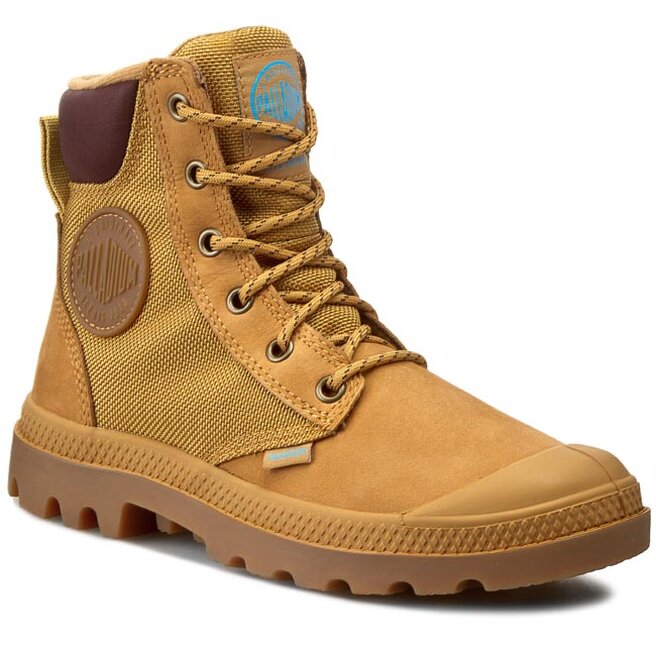 Trappers Palladium Pampa Sport Cuff Wpn 73234-228-M Amber Gold/Mid Gum