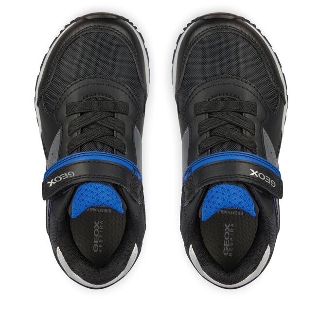 Geox Sportcipő Geox J Pavel Boy J1615A 0BCFU C0455 D Black/Royal