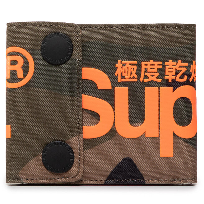 superdry wallet orange