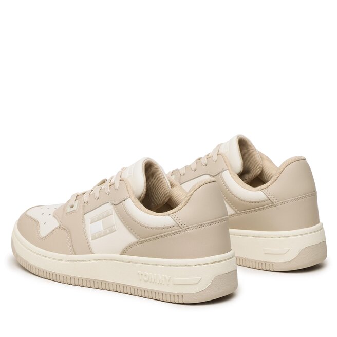 Tommy Jeans Sneakersy Tommy Jeans Retro Wmn Low Fancy EN0EN02103 Classic Beige ACI