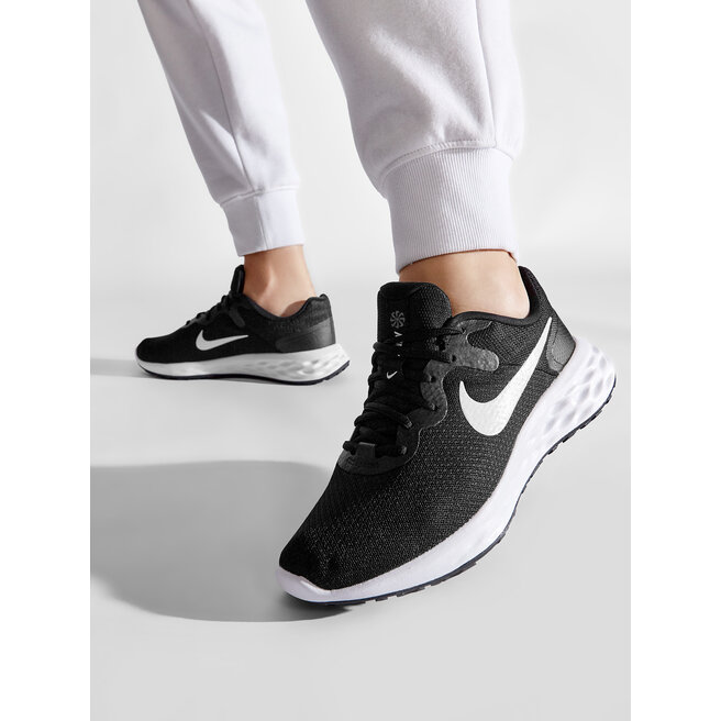 Nike Обувки Nike Revolution 6 Nn DC3728 003 Black/White/Iron Grey