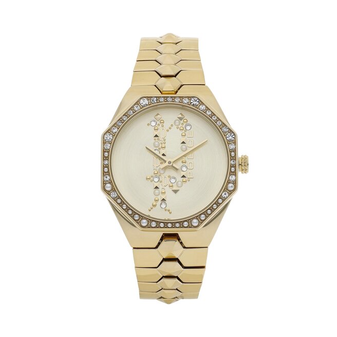 Zegarek Police Montaria PEWLG2109602 Złoty -