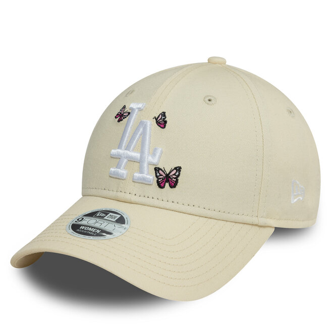 Czapka z daszkiem New Era LA Dodgers Icon 9FORTY - Beżowy