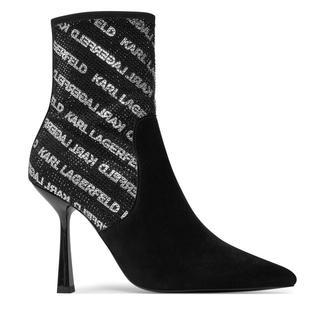 Botki KARL LAGERFELD - Czarny