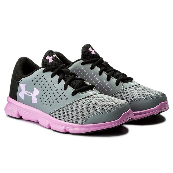 Buty Under Armour Ua Ggs Micro G Rave Rn 1285435 036 Stl Blk Ilr